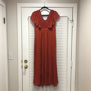 Baltic Born Jennifer Deep V Maxi Dress